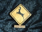 Deer Crossing Desk Accent Scroll